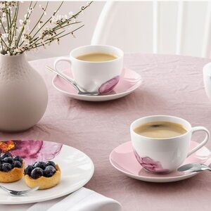 Rose Garden Porcelain Tea/Coffee Cup